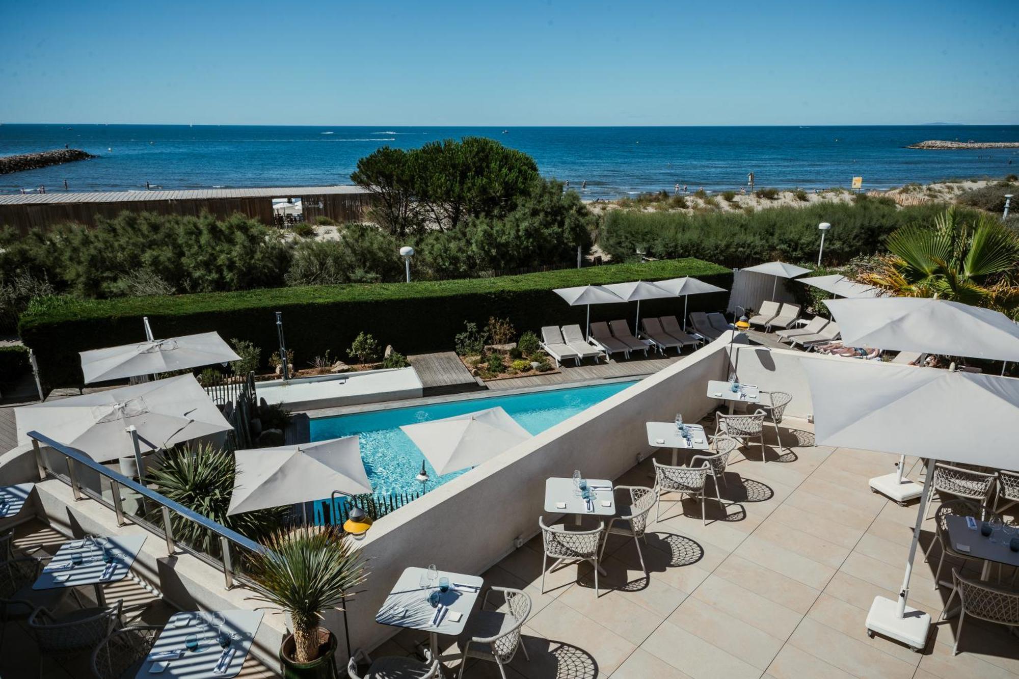 Hotel La Plage 5 Etoiles La Grande Motte ภายนอก รูปภาพ